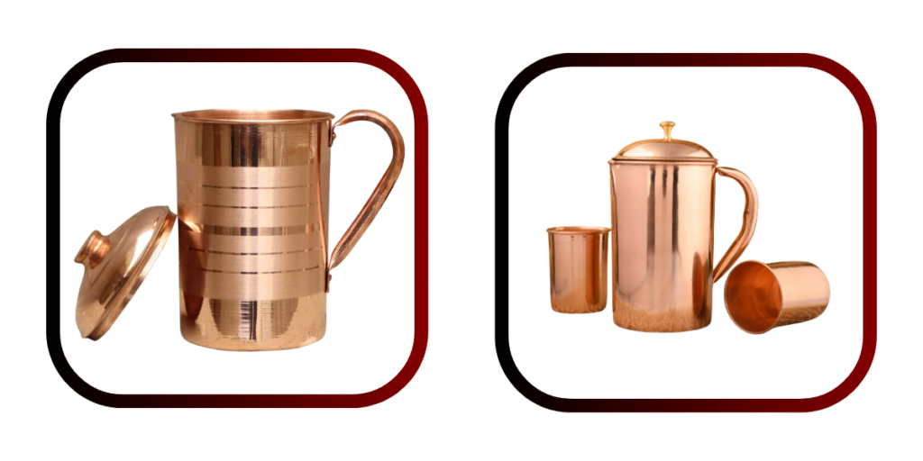 Copper Water Jugs Manufacturer in Moradabad