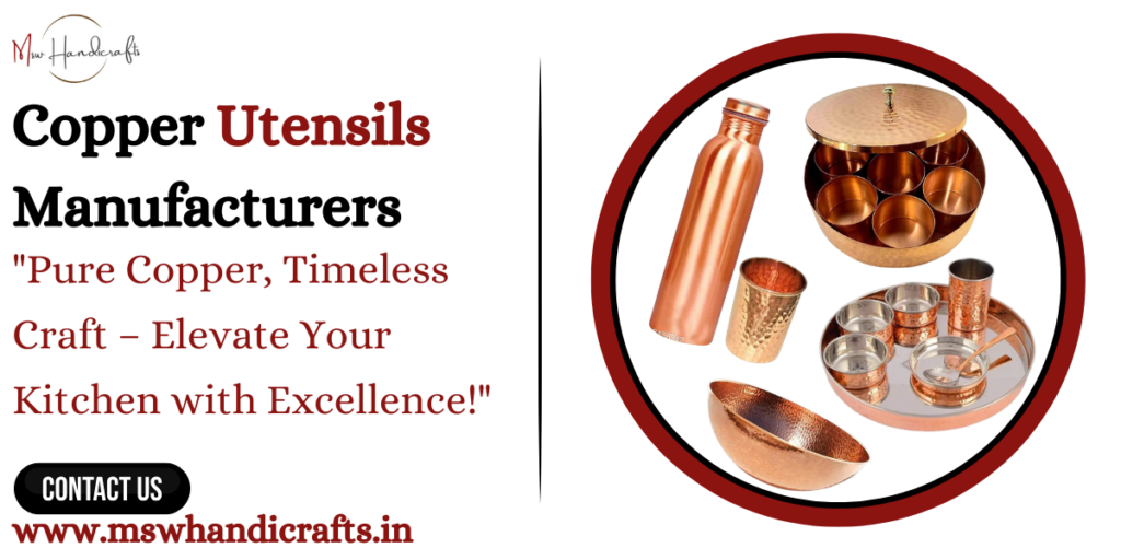 Copper Utensils Manufacturers