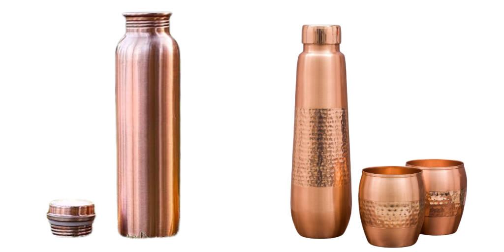 Copper Water Bottle Set Manufacturer